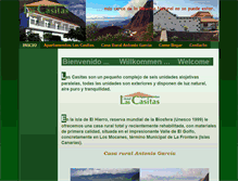 Tablet Screenshot of lascasitas-elhierro.es